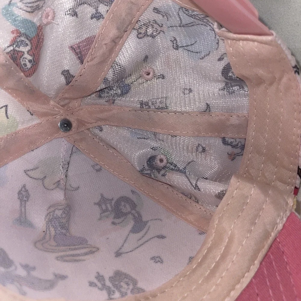 Rare‎ Disney Animators Collection Princess Pink Hat Baseball Cap One Size Kids